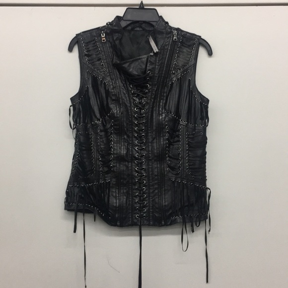 Sheri Bodell Jackets & Blazers - Sheri Bodell Leather Vest